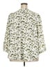 Monday Fun 100% Polyester Ivory 3/4 Sleeve Blouse Size 2X - photo 2