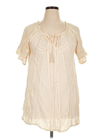 Lagaci Short Sleeve Blouse (view 1)