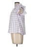 Karlie 100% Polyester Purple Sleeveless Blouse Size L - photo 5