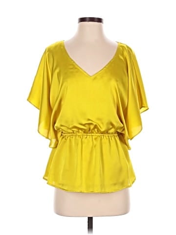 Jennifer Lopez Short Sleeve Blouse (view 1)