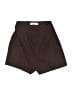 Commense Solid Brown Shorts Size S - photo 1