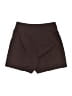 Commense Solid Brown Shorts Size S - photo 2