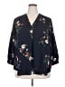 Vince Camuto Floral Blue 3/4 Sleeve Blouse Size 2X - photo 1
