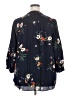 Vince Camuto Floral Blue 3/4 Sleeve Blouse Size 2X - photo 2