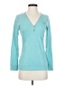 Puma Teal Long Sleeve Top Size S - photo 1