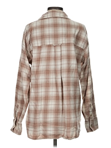 American Eagle Outfitters Long Sleeve Button-Down Shirt (view 2)