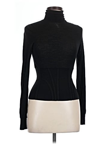 Yves Saint Laurent Rive Gauche Wool Pullover Sweater (view 1)