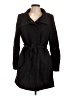 Tahari 100% Acetate Black Coat Size 12 - photo 1
