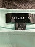 St. John Solid Teal Blue Casual Pants Size 14 - photo 4