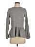 Gaze Gray Long Sleeve Top Size S - photo 1