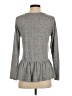 Gaze Gray Long Sleeve Top Size S - photo 2