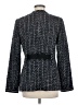 White House Black Market Tweed Blue Blazer Size Med Petite - photo 2