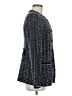 White House Black Market Tweed Blue Blazer Size Med Petite - photo 4