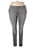 Levi's Solid Gray Jeans Size 22W - photo 1
