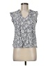 Monday Fun 100% Rayon Gray Sleeveless Blouse Size M - photo 1