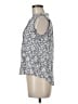 Monday Fun 100% Rayon Gray Sleeveless Blouse Size M - photo 5