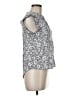 Monday Fun 100% Rayon Gray Sleeveless Blouse Size M - photo 4
