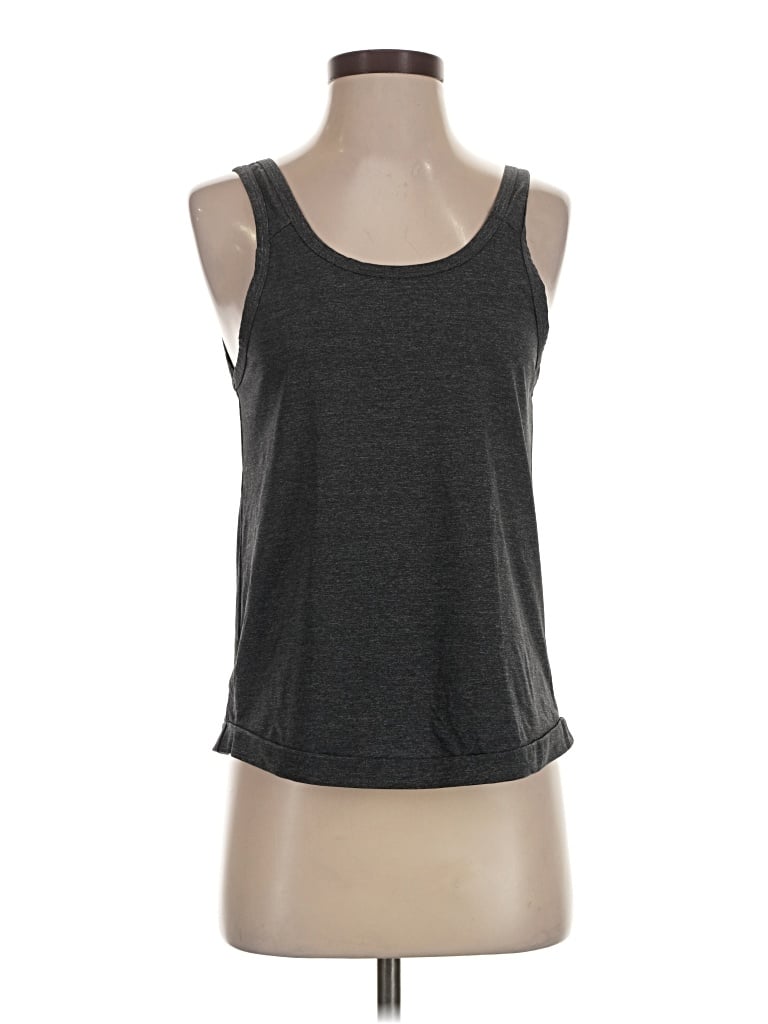 Pre-owned Splits 59 Tank Top Gray Halter Neckline Tops
