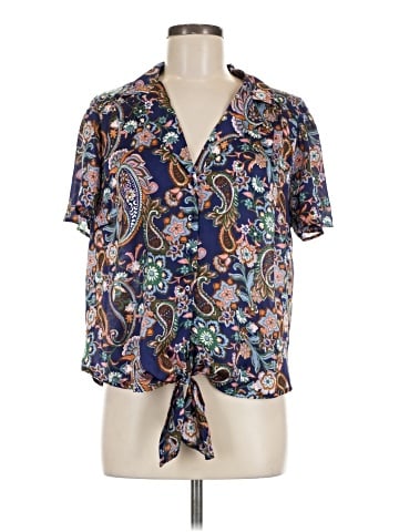 Eclair Short Sleeve Blouse (view 1)