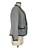 Ann Taylor Chevron-herringbone Gray Blazer Size 8 - photo 4