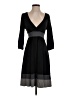 Gap Solid Black Cocktail Dress Size S - photo 1