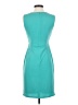 Ann Taylor Solid Teal Cocktail Dress Size 0 - photo 2