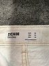Bershka White Denim Skirt Size 6 - photo 4