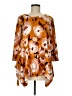 Agnes & Dora Orange 3/4 Sleeve Blouse Size M - photo 1