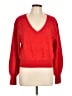 J.Crew 100% Cashmere Red Cashmere Pullover Sweater Size L - photo 1