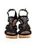 Fergalicious Black Wedges Size 8 1/2 - photo 2