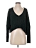 Silence and Noise 100% Polyester Green Pullover Sweater Size S - photo 1