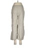 Theory Chevron-herringbone Gray Linen Pants Size 8 - photo 2