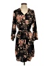 Brixon Ivy 100% Polyester Floral Black Casual Dress Size S - photo 1