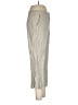 Theory Chevron-herringbone Gray Linen Pants Size 8 - photo 4
