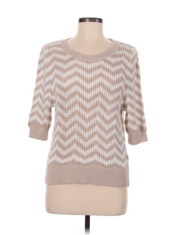 White + Warren Pullover Sweater (view 1)