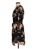 Brixon Ivy 100% Polyester Floral Black Casual Dress Size S - photo 5
