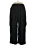 Unbranded 100% Polyester Black Cargo Pants Size 1X - photo 1