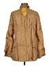 Notations Brown Long Sleeve Blouse Size M - photo 2