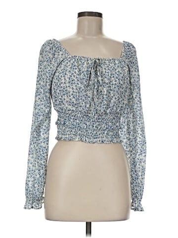 Vernacular Long Sleeve Blouse (view 1)