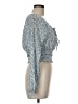 Vernacular Blue Long Sleeve Blouse Size M - photo 4