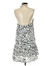 Madison 100% Polyester Animal Print White Casual Dress Size M - photo 2