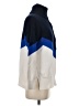Lou & Grey 100% Cotton Color Block Blue Turtleneck Sweater Size S - photo 4