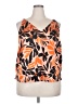 Old Navy 100% Polyester Orange Sleeveless Top Size 2X - photo 1