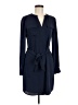 Adrienne Vittadini 100% Polyester Blue Casual Dress Size 6 - photo 1
