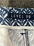 Level 99 Chevron-herringbone Blue Shorts Size 33 waist - photo 3