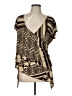 Assorted Brands Gold Short Sleeve Blouse Size L (estimated) - photo 1