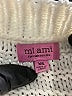 Mi ami 100% Polyester Ivory Pullover Sweater Size XS - photo 7