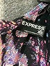 Express 100% Viscose Paisley Purple Blue Scarf One size - photo 3