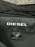Diesel 100% Polyester Solid Black Jacket Size L - photo 3