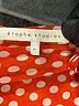 étophe studios 100% Spandex Polka Dots Orange One Piece Swimsuit Size M - photo 3